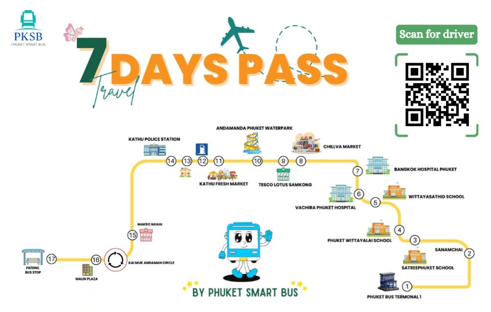  — Phuket Smart Bus Day Pass